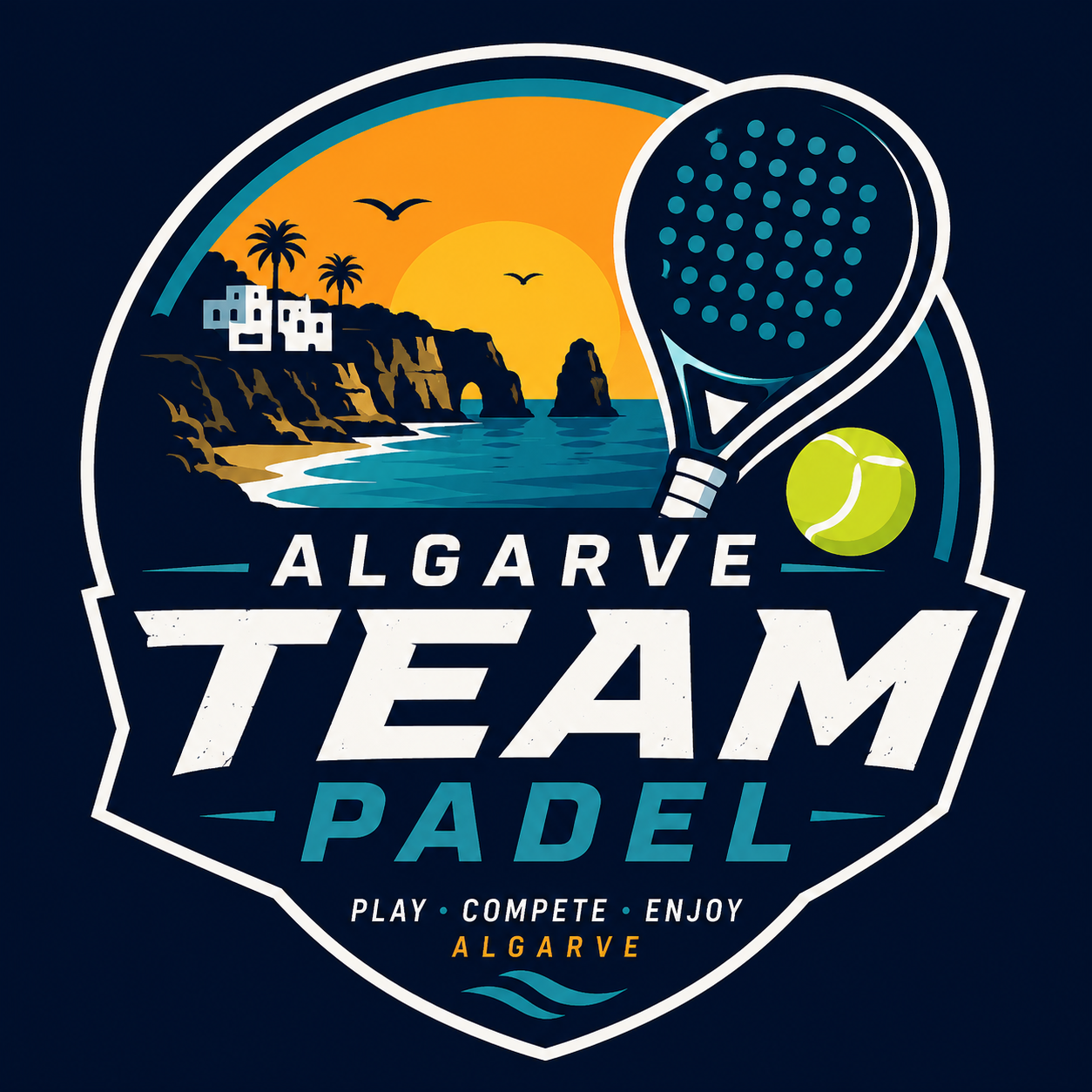 Algarve Team Padel Logo